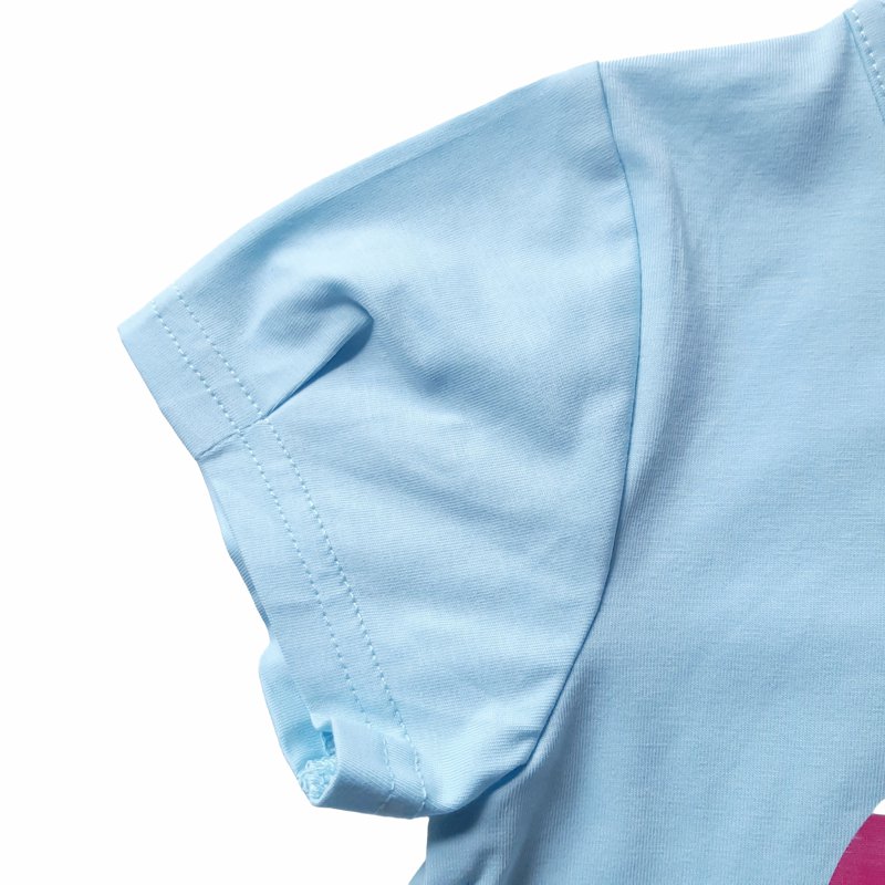 hakka kids baby「フラワーりんごプリントTシャツ」(80-130cm） 【メール便送料無料】の画像
