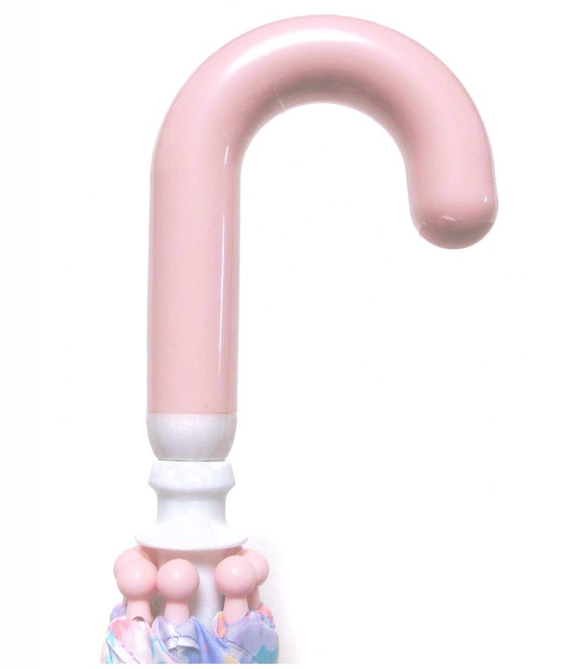 傘 子供 fafa 45cm ラベンダーマルチフラワー柄 SPLISH SPLASHの画像