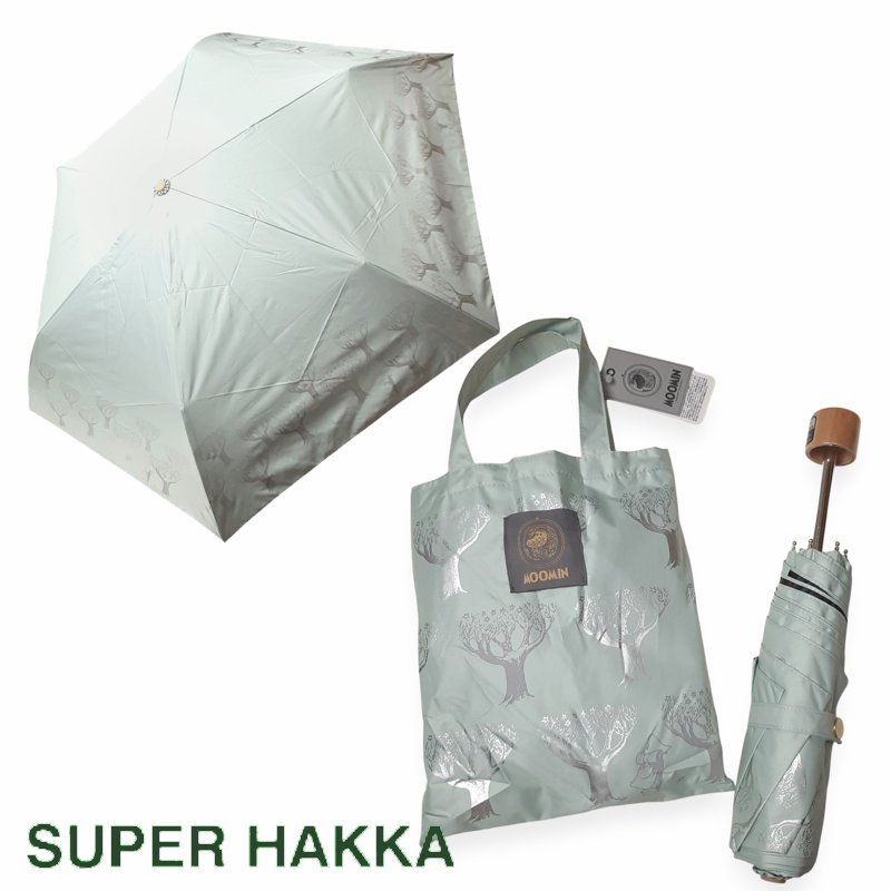 SUPER HAKKA 「〈MOOMINコラボ〉ムーミン谷の十一月 晴雨兼用折りたたみ傘」FREEの画像
