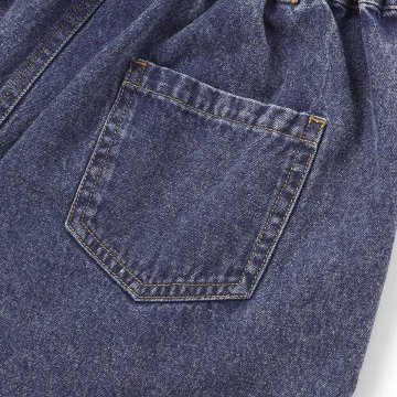 ZIDDY「バンダナ付きデニムショートパンツ」 (140-160cm)  メール便送料198円対応可の画像