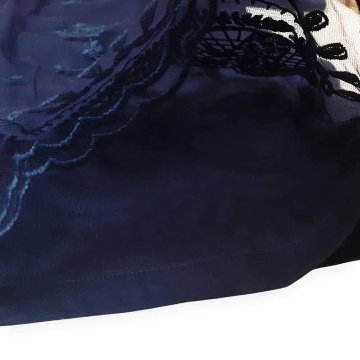 SUPER HAKKA「スカラップチュールレース×天竺プルオーバー」 Fの画像