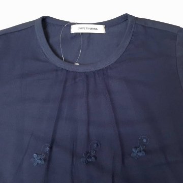 SUPER HAKKA「スカラップチュールレース×天竺プルオーバー」 Fの画像