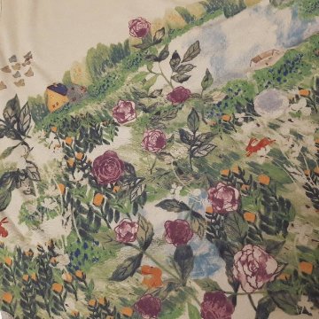 SUPER HAKKA「マイガーデンプリント半袖Tシャツ」 Fの画像
