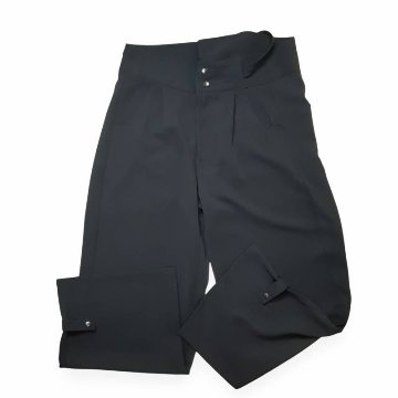 MUUNAA「ポリエステルツイルミドルワイドパンツ」FREE   の画像