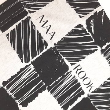 maarook「ブロックチェックプリントTシャツ」(90-130cm)   【メール便送料無料】の画像