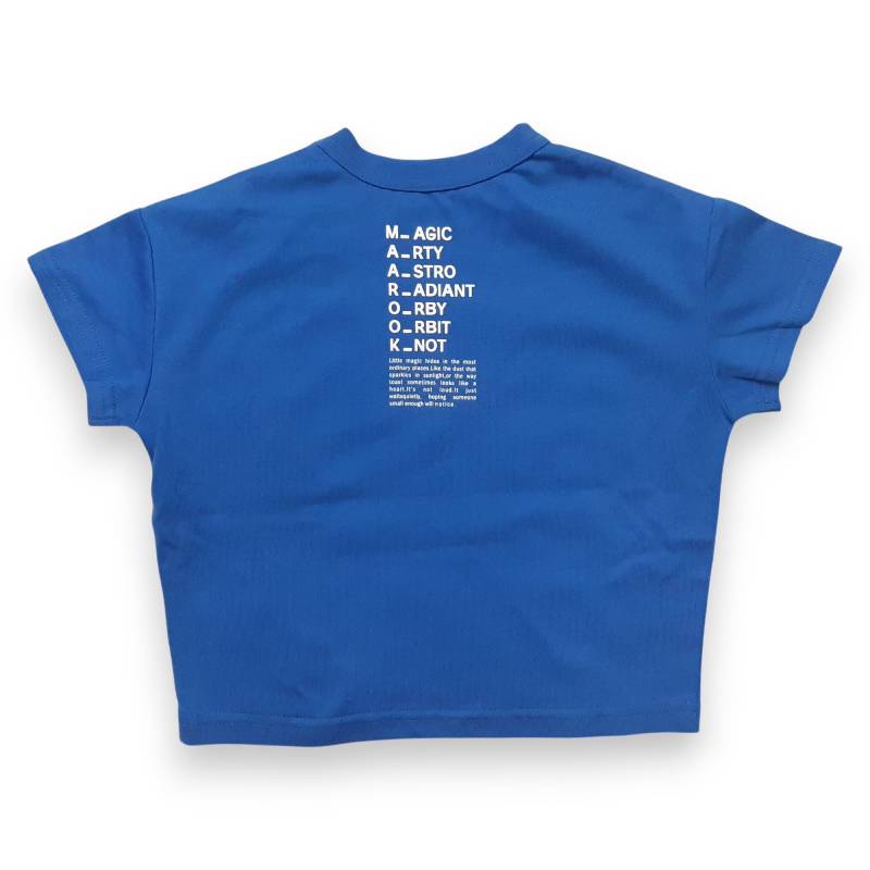 maarook「バナナブロックプリントTシャツ」(90-130cm)   【メール便送料無料】の画像