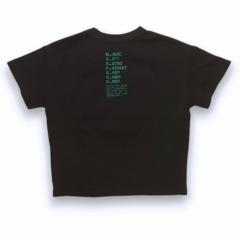 maarook「バナナブロックプリントTシャツ」(90-130cm)   【メール便送料無料】の画像
