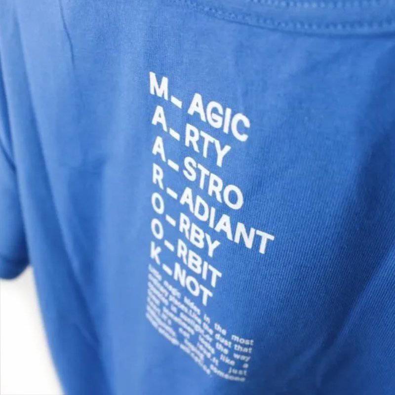 maarook「バナナブロックプリントTシャツ」(90-130cm)   【メール便送料無料】の画像