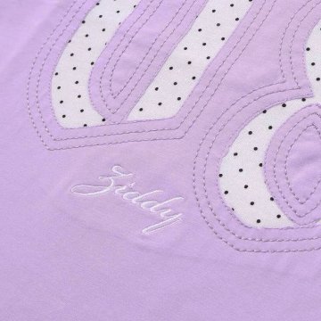 ZIDDY「【接触冷感】ナンバー 抜きアップリケ Tシャツ」 (140-160cm)　【メール便送料198円対応】の画像