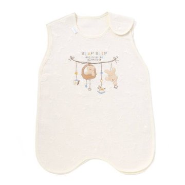 SLAP SLIP baby (スラップスリップ) 「 アニマルモチーフ刺繍キルティングスリーパー」FREEの画像