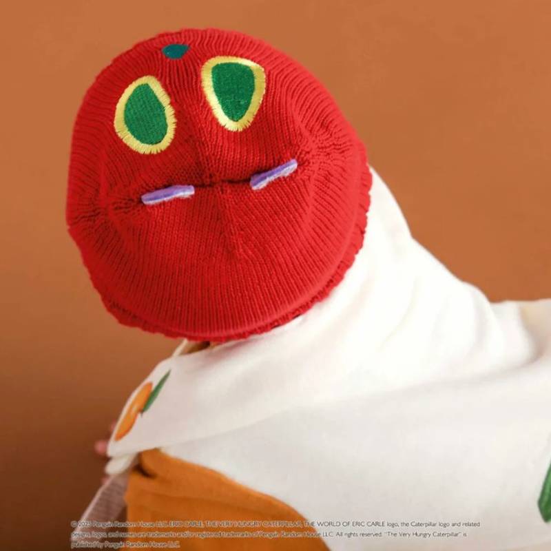 SLAP SLIP baby (スラップスリップ) 「【絵本コラボ はらぺこあおむし】ニット帽」FREE(44-48cm)  メール便対応可の画像