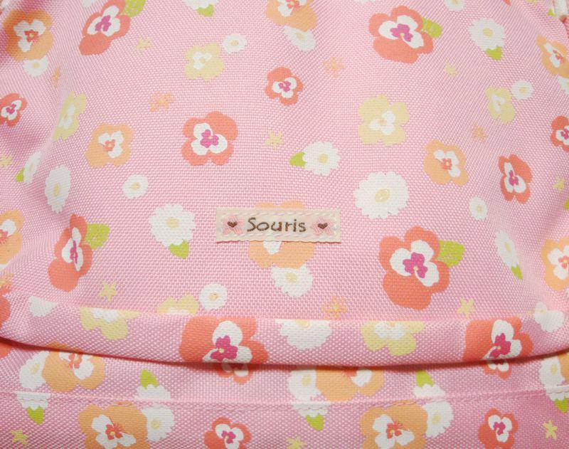 Souris(スーリー)「フラワープリントリュック」(S/M)の画像