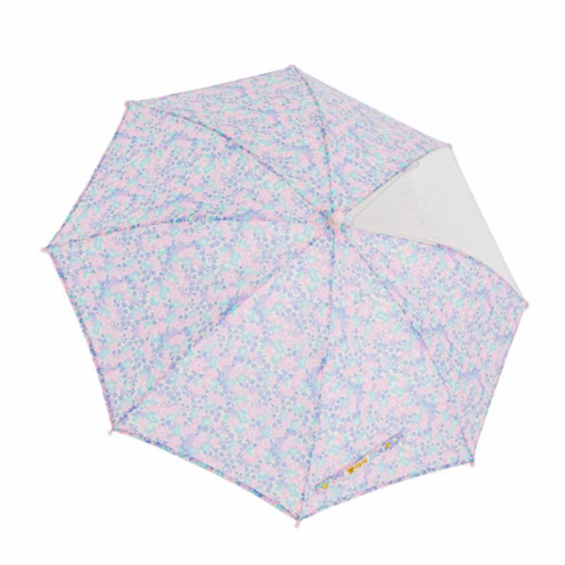 fafa「SPLISH SPLASH ベビーサイズ傘 パステルフラワー柄」45cmの画像