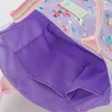 fafa 「【モンチッチコラボ】PELIA ハートスパンコール入りトートバッグ」（F）メール便送料198円対応可の画像