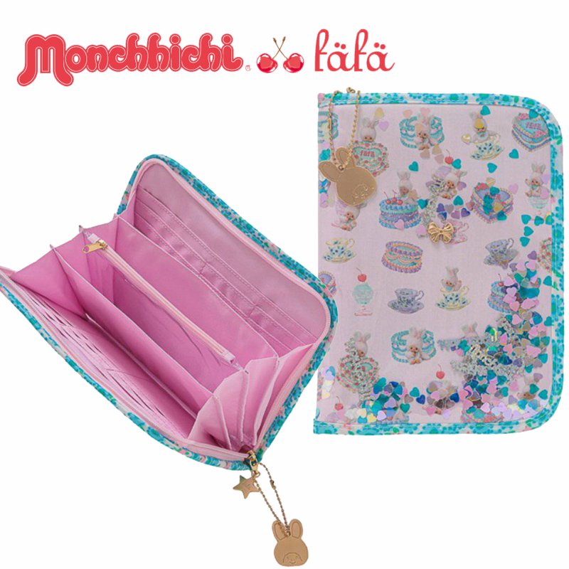 fafa「【チムたんコラボ】MICHALINAマルチケース(ジャバラタイプ)」（Ｌサイズ）メール便送料無料の画像