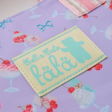 fafa 「【モンチッチコラボ】SADIE ミニレッスントートバッグ デザート柄」（F） 【メール便(送料198円)対応可】の画像