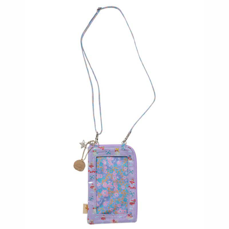 fafa「【モンチッチコラボ】MAELLE スパンコール入りモバイルポシェット」（F）メール便送料198円対応可の画像