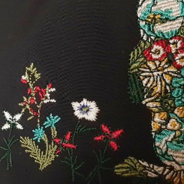 SUPER HAKKA glanta「かくれんぼうさぎ刺繍2WAYソフトショルダーバッグ」Fの画像