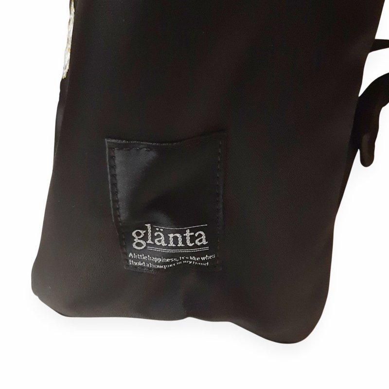 SUPER HAKKA glanta「花舞う森辺刺繍ラウンドリュック」Fの画像