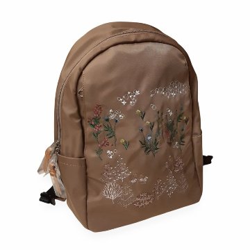 SUPER HAKKA glanta「花舞う森辺刺繍ラウンドリュック」Fの画像