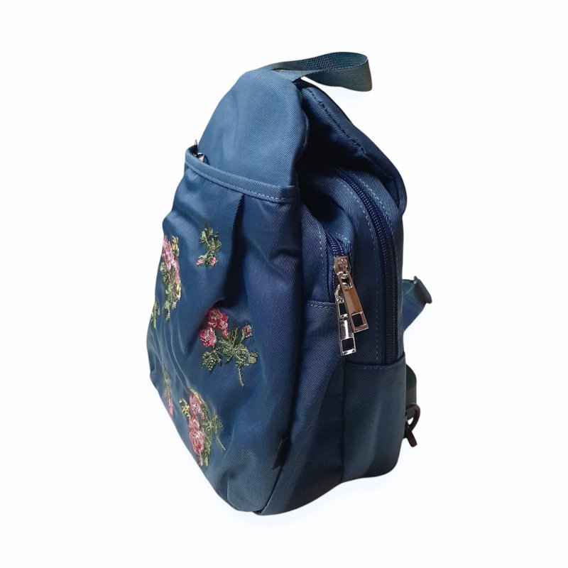 SUPER HAKKA glanta「ローズロンド刺繍ミニリュック」Fの画像