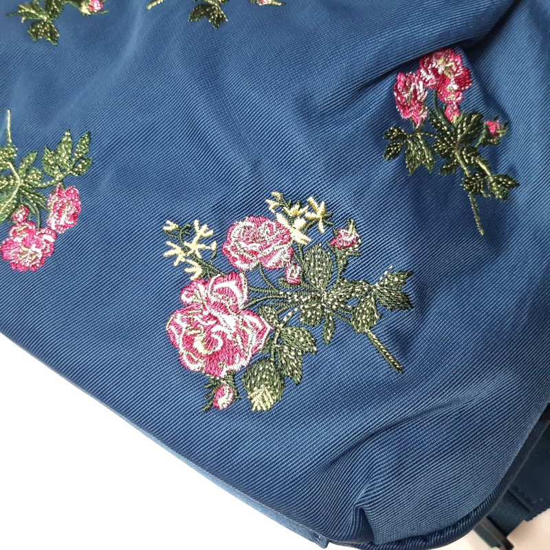 SUPER HAKKA glanta「ローズロンド刺繍ミニリュック」Fの画像