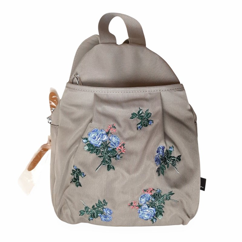 SUPER HAKKA glanta「ローズロンド刺繍ミニリュック」Fの画像
