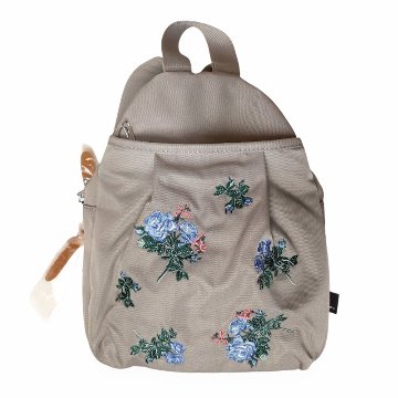 SUPER HAKKA glanta「ローズロンド刺繍ミニリュック」Fの画像