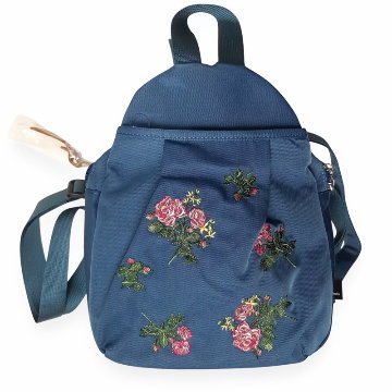 SUPER HAKKA glanta「ローズロンド刺繍ミニリュック」Fの画像