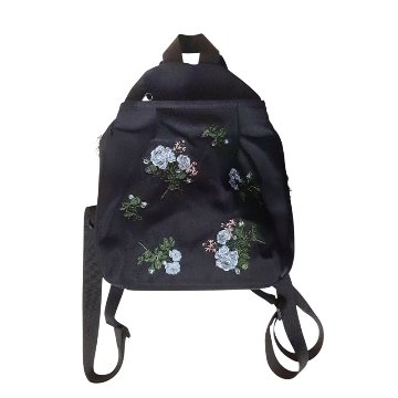 SUPER HAKKA glanta「ローズロンド刺繍ミニリュック」Fの画像