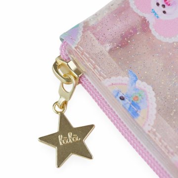 fafa「LACEY-MAE PVCハート型窓付き ポーチ」（F）メール便送料198円対応可の画像