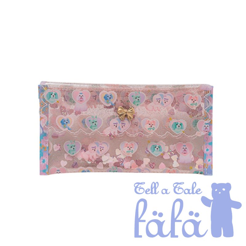 fafa「POPPY-LEA  PVCスカラップペンケース」（F）メール便送料198円対応可の画像