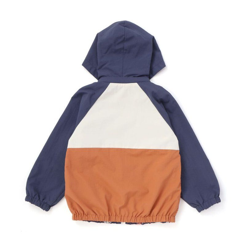 SLAP SLIP(スラップスリップ) 「フード付き恐竜＆乗り物刺繍タフタリバーシブルラグランジャケットboys」(80-130cm) の画像