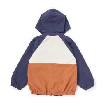 SLAP SLIP(スラップスリップ) 「フード付き恐竜＆乗り物刺繍タフタリバーシブルラグランジャケットboys」(80-130cm) の画像