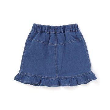 SLAP SLIP(スラップスリップ) 「ハートポケットストレッチデニムスカパン」(90-130cm) 【メール便送料198円対応】の画像