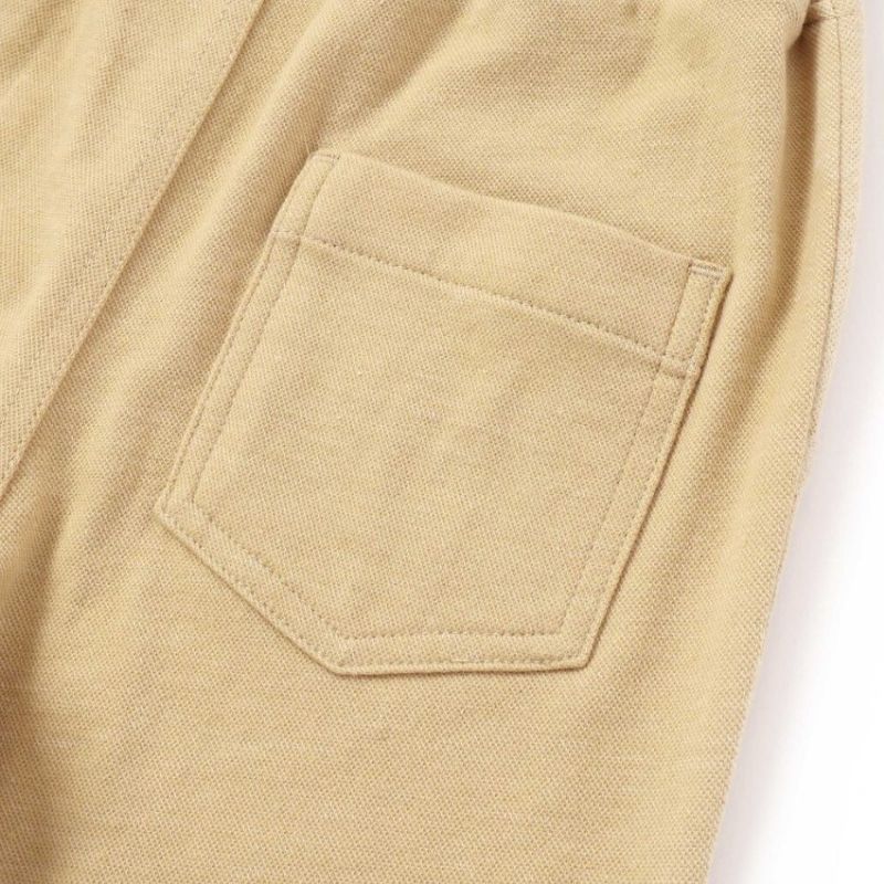 SLAP SLIP(スラップスリップ) 「裏柄折り返し裾ストレッチカットソーパンツ」(80-120cm) 【メール便送料198円対応】の画像