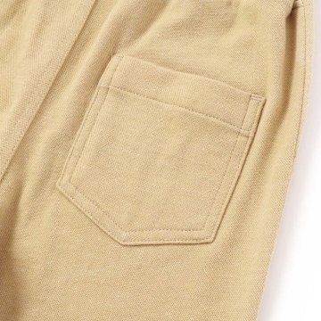 SLAP SLIP(スラップスリップ) 「裏柄折り返し裾ストレッチカットソーパンツ」(80-120cm) 【メール便送料198円対応】の画像