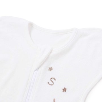 SLAP SLIP baby (スラップスリップ) 「 アニマルアップリケ付きパイルスリーピングバッグ」ワンサイズの画像