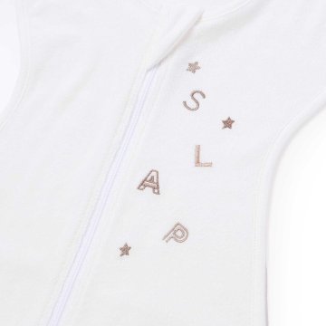 SLAP SLIP baby (スラップスリップ) 「 アニマルアップリケ付きパイルスリーピングバッグ」ワンサイズの画像