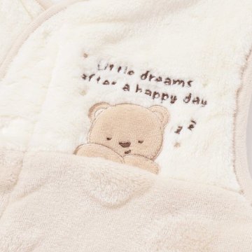 SLAP SLIP baby (スラップスリップ) 「 アニマルモチーフ２WAYボアスリーパー」ワンサイズの画像