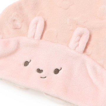 SLAP SLIP baby (スラップスリップ) 「 アニマルフェイス切り替えボアベスト」(70-80cm)  メール便対応可の画像