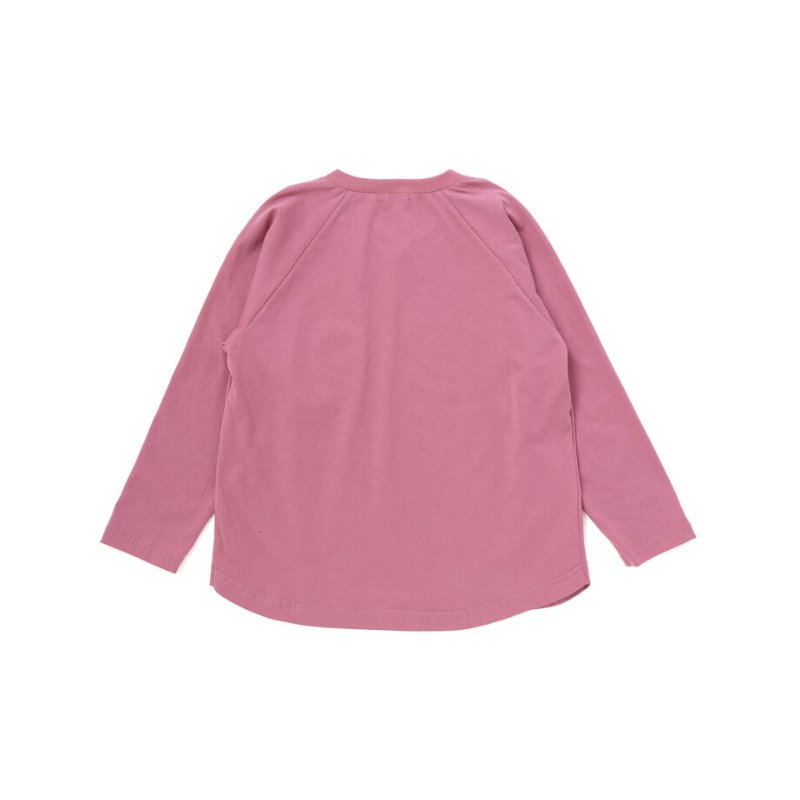 nexchic (ネクシック) 「ロゴワッペン付きラグラン長袖Tシャツ」(110-150cm) の画像