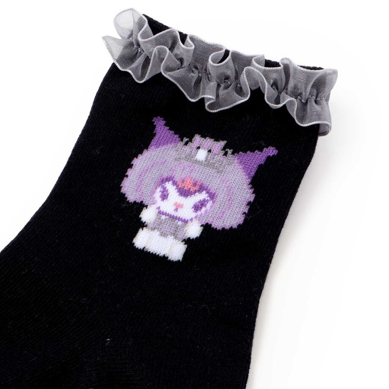 SLAP SLIP 【サンリオコラボ】「チュールフリルソックス」 (13-21cm) メール便対応可の画像