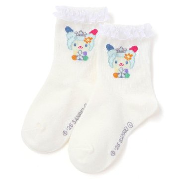 SLAP SLIP 【サンリオコラボ】「チュールフリルソックス」 (13-21cm) メール便対応可の画像