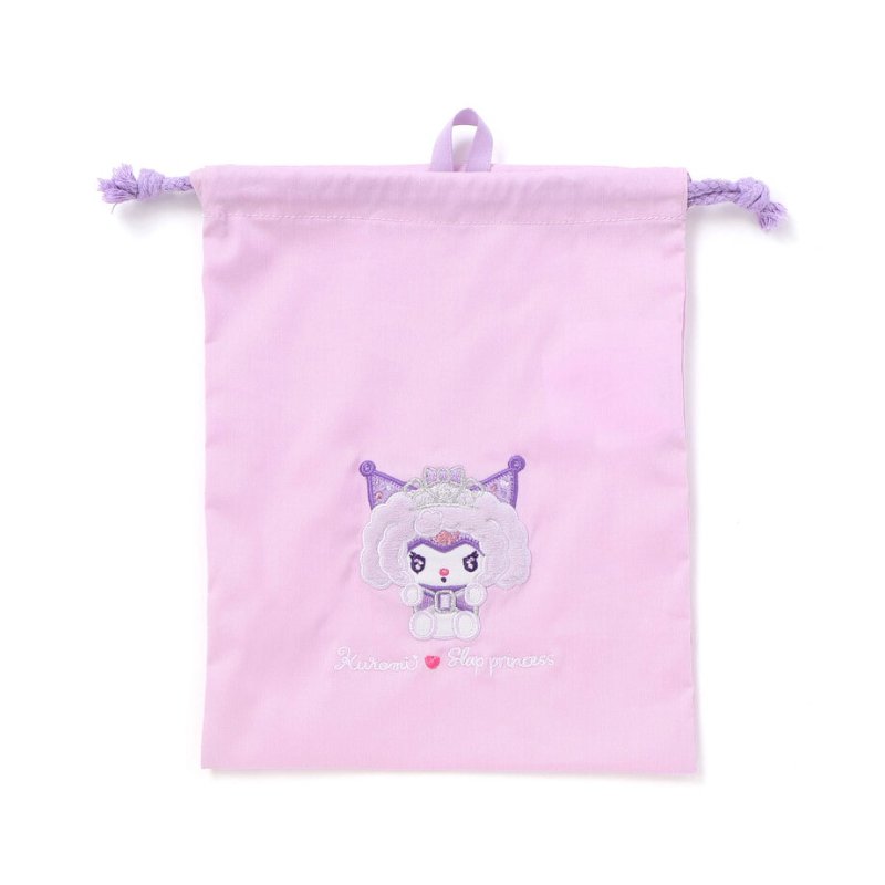 SLAP SLIP 【サンリオコラボ】「キャラクターパッチ刺繍巾着袋」ワンサイズ メール便対応可の画像