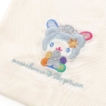 SLAP SLIP 【サンリオコラボ】「キャラクターパッチ刺繍巾着袋」ワンサイズ メール便対応可の画像
