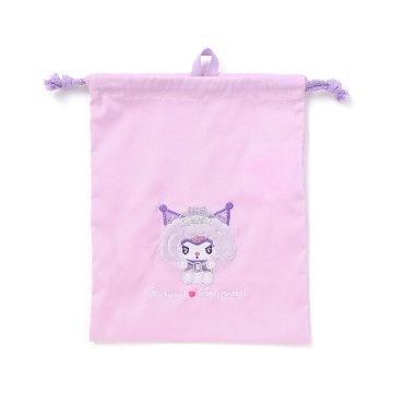 SLAP SLIP 【サンリオコラボ】「キャラクターパッチ刺繍巾着袋」ワンサイズ メール便対応可の画像