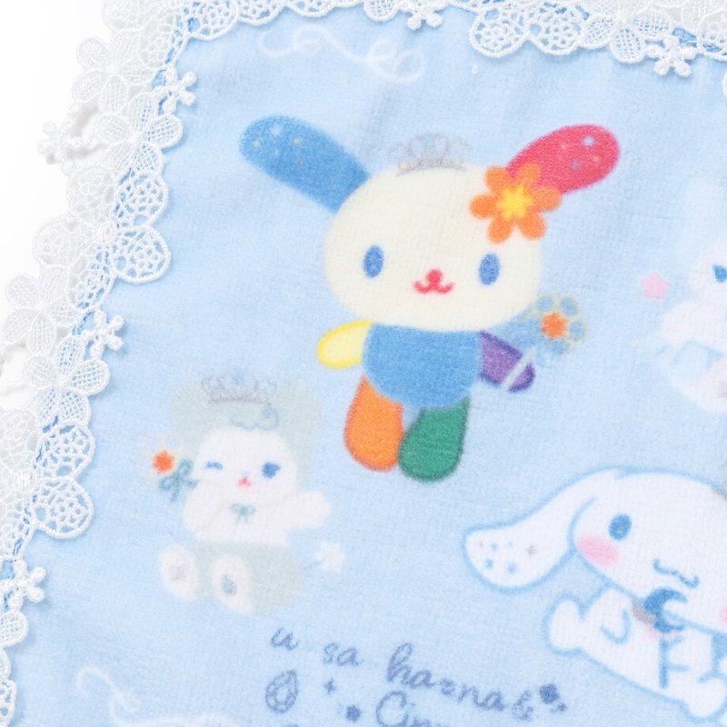 SLAP SLIP 【サンリオコラボ】「レース縁パイルハンカチ」メール便対応可の画像