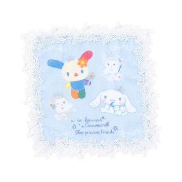 SLAP SLIP 【サンリオコラボ】「レース縁パイルハンカチ」メール便対応可の画像