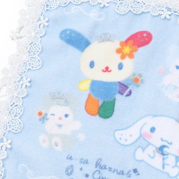 SLAP SLIP 【サンリオコラボ】「レース縁パイルハンカチ」メール便対応可の画像